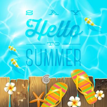 Hello summer time vector free - 2008201601